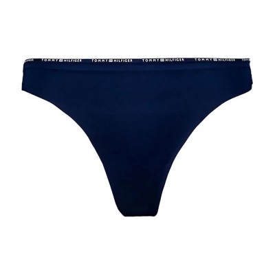 дамско,бельо,дамски,бикини,и,танкини,tommy,hilfiger,essential,invisibles,thong,blue,(ivory)