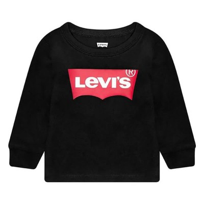 тениска,мъжки,тениски,дамски,тениски,levi´s,®,batwing,long,sleeve,t,shirt,black,(black)