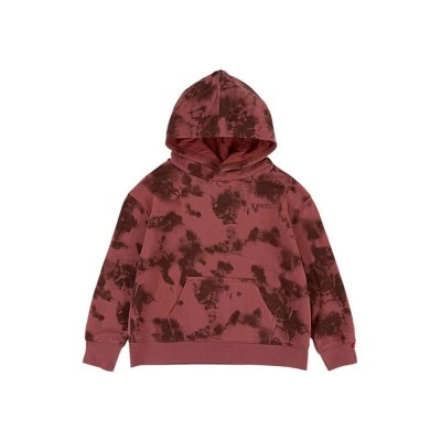 суичър,детски,блузи,levi´s,®,tie,dye,pullover,hoodie,red,(marsala)