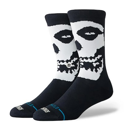 чорапи,мъжки,чорапи,stance,beware,crew,socks,black