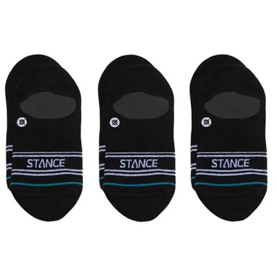чорапи,мъжки,чорапи,дамски,чорапи,stance,vital,no,show,socks,3,pairs,black,(black)