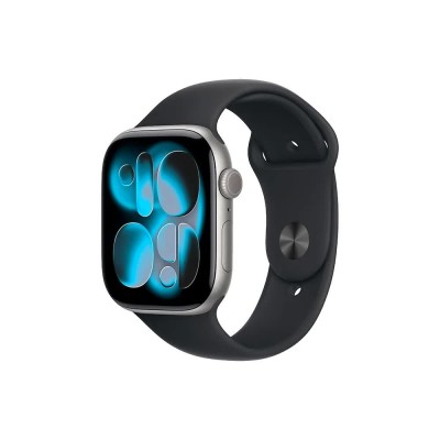 часовник,часовници,apple,watch,series,11gps,+,cellular,46,mm,sport,band,clear,(space,grey,black)