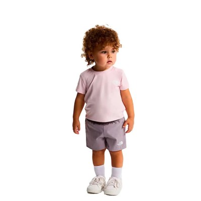 детски,екипи,the,north,face,24,7,baby,short,sleeve,set,pink,(pale,blossom,transcendent,grey)