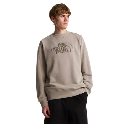 блуза,мъжки,пуловери,the,north,face,drew,peak,light,sweatshirt,beige,(stone,slab,new,taupe,green)