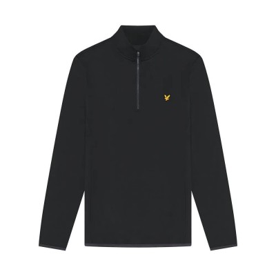 блуза,мъжки,пуловери,lyle,&,scott,tech,half,zip,sweatshirt,black,(true,black)