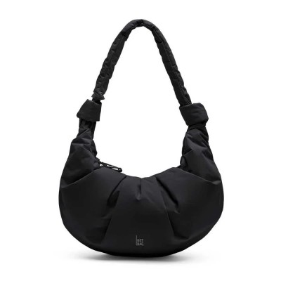 чанта,всички,чанти,got,bag,pleat,moon,large,monochrome,bag,black,(black)