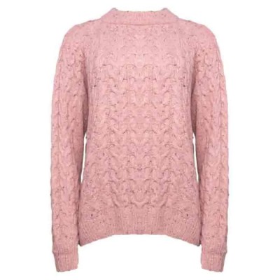 блуза,дамски,пуловери,дамски,плетени,дрехи,sea,ranch,lilli,sweater,pink,(woodrose)