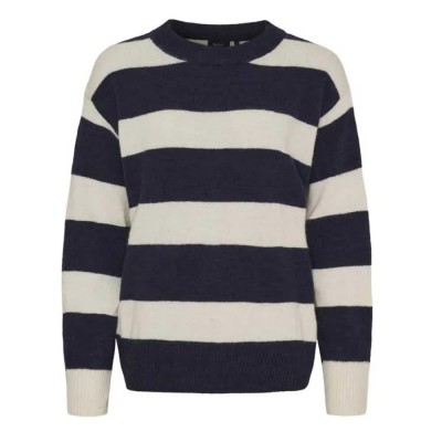 блуза,дамски,пуловери,дамски,плетени,дрехи,sea,ranch,tove,sweater,blue,(sr,navy,ecru)