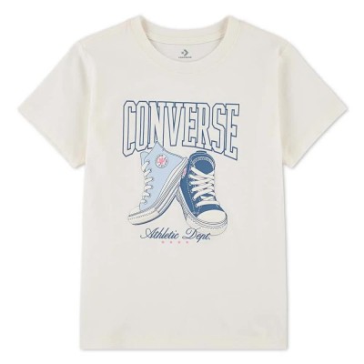 детска,тениска,мъжки,тениски,дамски,тениски,converse,kids,sneaker,gfx,short,sleeve,t,shirt,beige,(egret)