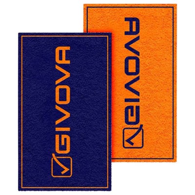 хавлиена,кърпа,хавлии,givova,double,face,80x165,cm,towel,navy,blue,orange