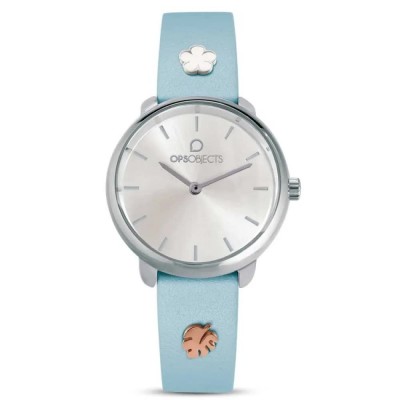 часовник,часовници,ops,objects,fancy,studs,ss,watch,blue,(light,blue)