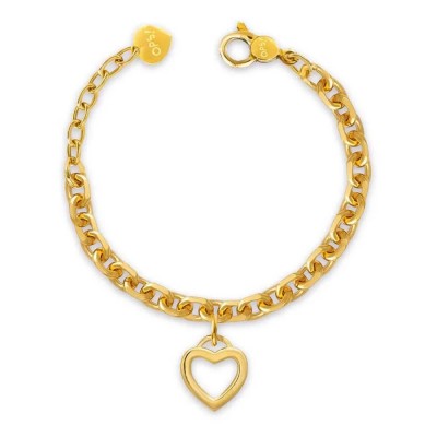 бижутерия,ops,objects,luxury,victoria,heart,18mm,necklace,golden,(gold)