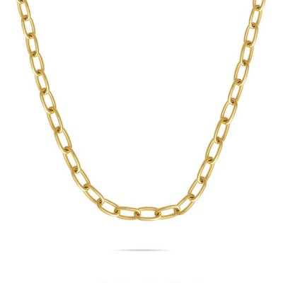 бижутерия,ops,objects,luxury,victoria,vuota,snake,21mm,necklace,golden,(gold)
