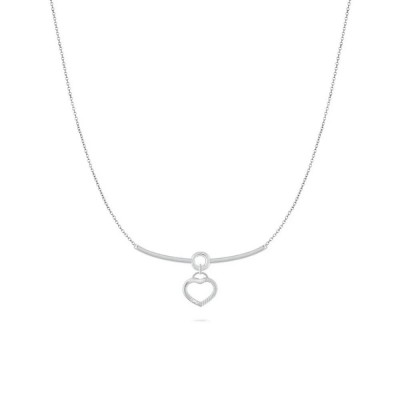 бижутерия,ops,objects,twisted,ss,necklace,silver,(silver)