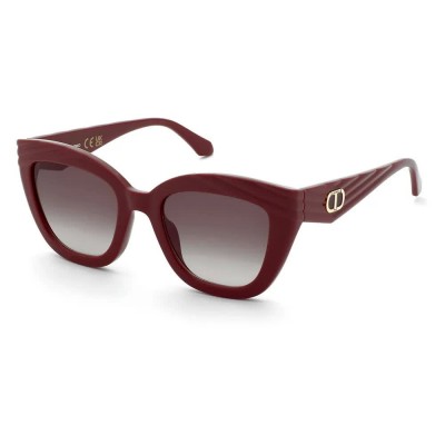 слънчеви,очила,слънчеви,очила,twinset,stw100n,woman,sunglasses,shiny,bordeaux