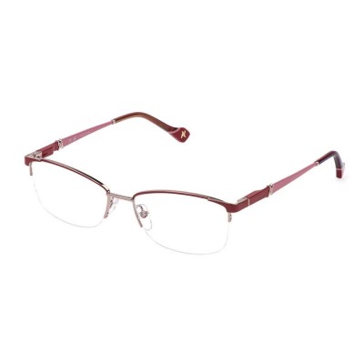 очила,yalea,vya164,reading,glasses,brown,(shiny,red,gold,w,bordeaux)