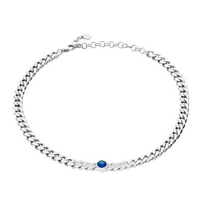 бижутерия,chiara,ferragni,j19auw22,necklace,blue