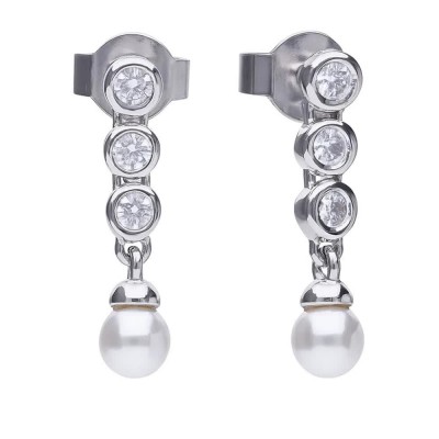 бижутерия,diamonfire,6218571111,earrings,grey