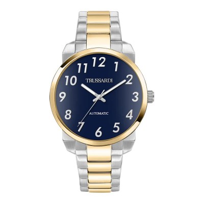 часовник,часовници,trussardi,r2423154001,watch,golden,blue