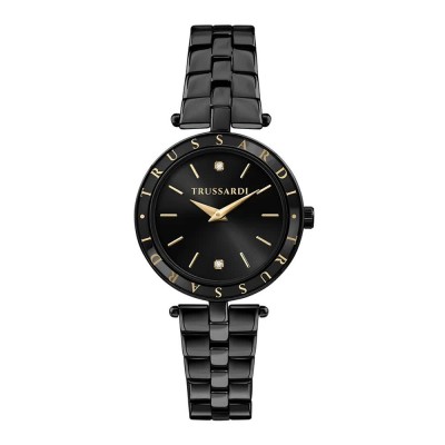 часовник,часовници,trussardi,r2453145513,watch,black,black