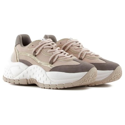 маратонки,дамски,маратонки,armani,exchange,xw001627,af17447,trainers,sand,brown,bass