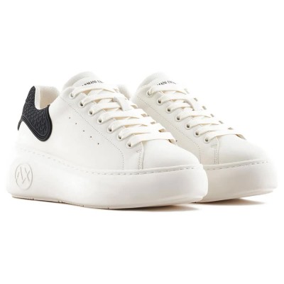 маратонки,дамски,маратонки,armani,exchange,xw002149,af19528,trainers,off,white,black