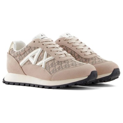 маратонки,дамски,маратонки,armani,exchange,xw002155,af19529,trainers,sand