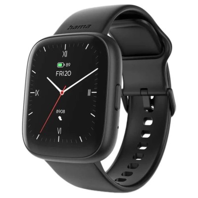 часовници,hama,4000,smartwatch,silver,(black)