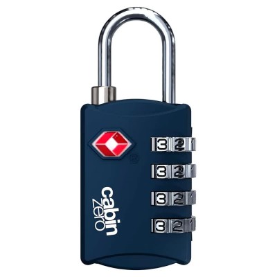 други,аксесоари,cabin,zero,tsa,travel,padlock,clear,(navy)