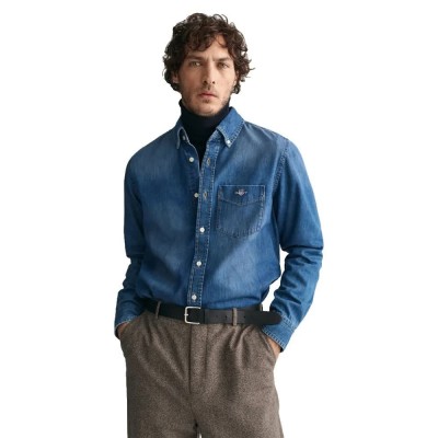 риза,с,дълъг,ръкав,мъжки,ризи,gant,3240199,long,sleeve,shirt,mid,blue,worn,in