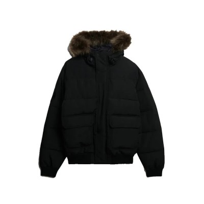 яке,мъжки,якета,superdry,everest,bomber,jacket,jet,black