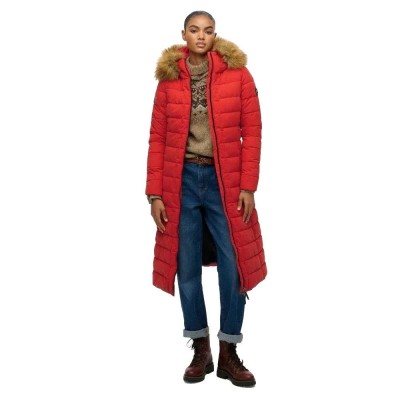 яке,дамски,якета,и,палта,superdry,new,arctic,long,jacket,red,(high,risk,red)