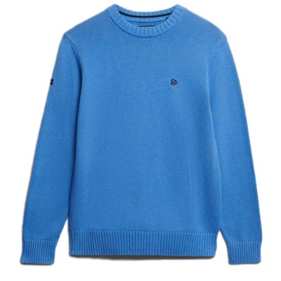 блуза,мъжки,пуловери,superdry,preppy,cotton,sweater,deep,blue,wave