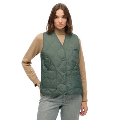 потник,дамски,жилетки,superdry,quilted,lite,liner,vest,green,(balsam,green)