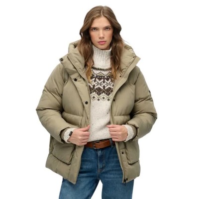 яке,дамски,якета,и,палта,superdry,short,padded,jacket,winter,twig,beige
