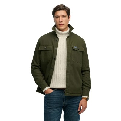 риза,с,дълъг,ръкав,мъжки,ризи,superdry,vintage,borg,lined,miller,long,sleeve,shirt,green,(surplus,goods,olive)