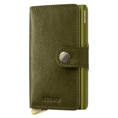 портфейли,и,портмонета,secrid,miniwallet,basco,leather,wallet,olive+