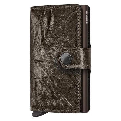 портфейли,и,портмонета,secrid,miniwallet,crunch,leather,wallet,bronze
