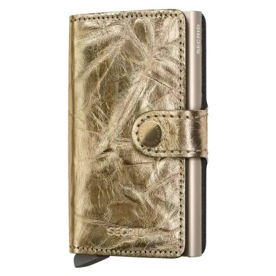 портфейли,и,портмонета,secrid,miniwallet,crunch,leather,wallet,gold
