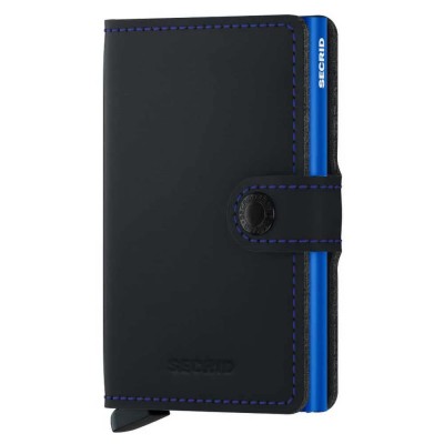 портфейли,и,портмонета,secrid,miniwallet,matte,leather,wallet,black,&,blue