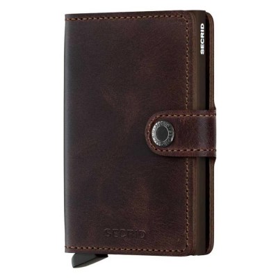 портфейли,и,портмонета,secrid,miniwallet,vintage,leather,wallet,chocolate