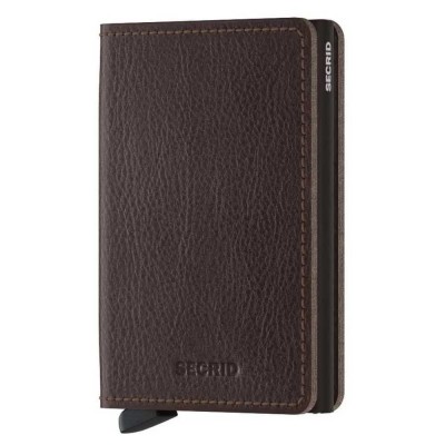 портфейли,и,портмонета,secrid,slimwallet,vegetable,tanned,leather,wallet,espresso,brown