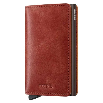 портфейли,и,портмонета,secrid,slimwallet,vintage,leather,wallet,orange