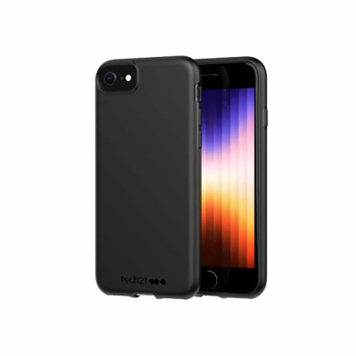 други,аксесоари,tech21,evo,lite,iphone,se,2022,phone,case,black,(black)