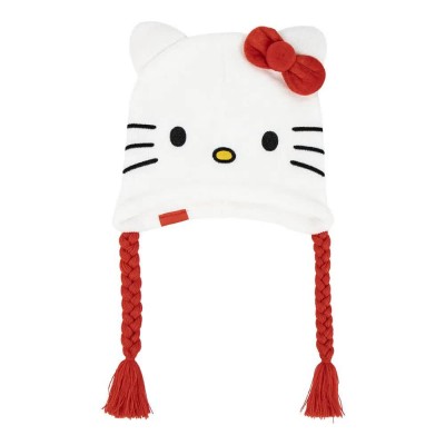 шапка,всички,шапки,hello,kitty,hello,kitty,peruvian,beanie,white,(multicolor)