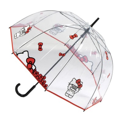 чадър,чадъри,hello,kitty,hello,kitty,poe,manual,umbrella,60,cm,clear,(multicolor)