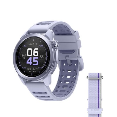 часовници,mibro,gs,active2,smartwatch,purple,(purple)