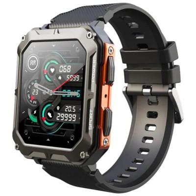 часовници,fossibot,c20,pro,smartwatch,clear,(orange)