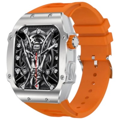 часовници,lemfo,ak55,smartwatch,orange,(silver,orange)