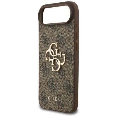 други,аксесоари,guess,4g,big,logo,iphone,air,phone,case,brown,(brown)